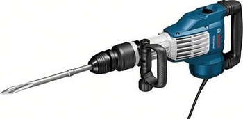 Молот ударный сетевой BOSCH GSH 11 VC [0611336001] Кейс, плоское зубило R-Tec Sharp 400х25 мм