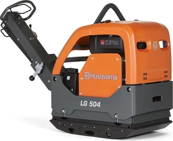 Виброплита HUSQVARNA LG 504 DE дизельный двигатель HATZ, реверсивная [9678555-06]