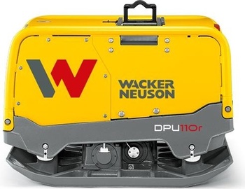 Виброплита WACKER NEUSON DPU 110r Lem970 дизельный двигатель KOHLER, реверсивная, ДУ [5100024699]