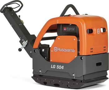 Виброплита HUSQVARNA LG 504 D дизельный двигатель HATZ, реверсивная [9678555-08]